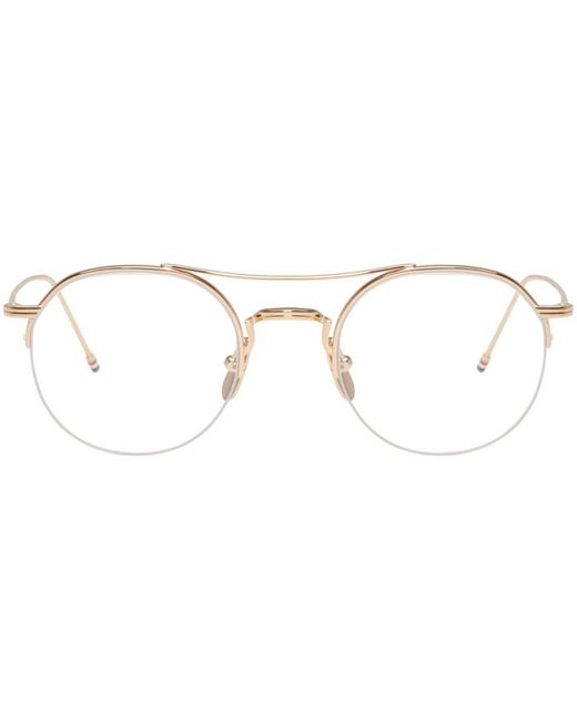 thom-browne-gold-Gold-Tb-903-Glasses